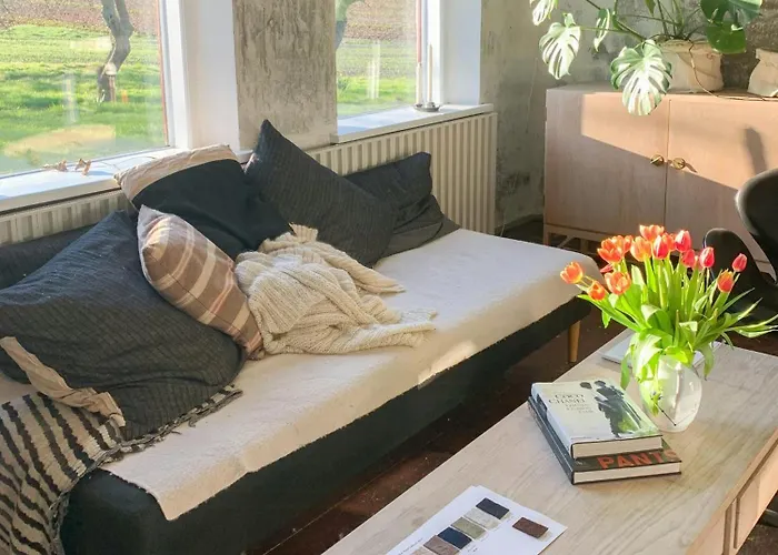 Nature Retreat With Sea View Near On Samso Ferienhaus *